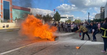 Büyükşehir İtfaiye eğitimlerde hız kesmiyor