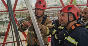 MİMAŞ personeline İtfaiyeden eğitim