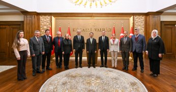 Öğretmenlerden Vali Aktaş’a Ziyaret