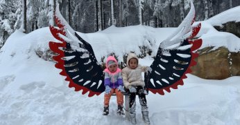 Kartepe'de muhteşem kış manzaraları