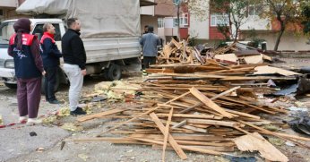 Fırtınadan uçan çatılar için hasar tespiti