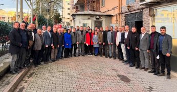 İzmitli Muhtarlardan Başkan Dokuzlar’a ziyaret