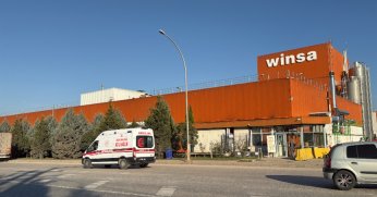 Kartepe'de iki işçi hastanelik oldu