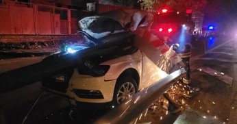 Sürücü hafif yaralandı