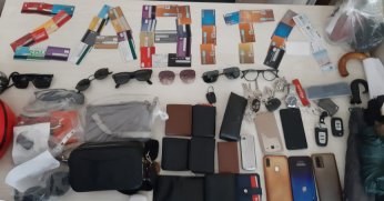 Kayıp eşyalar zabıtada sahiplerini bekliyor