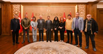 Kocaeli Gazeteciler Cemiyetinden Vali Aktaş'a Ziyaret