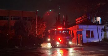 Kablo Fabrikasında Patlama ve Yangın 