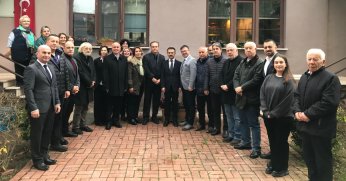 Vali İlhami Aktaş'tan Kuzey Kafkas Dostluk ve Kültür Evi’ne ziyaret