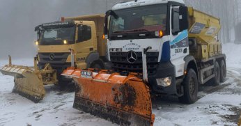 Büyükşehir’de karla mücadele ekipleri hazır kıta