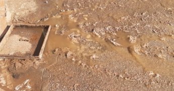 Topçular Mahallesi'nde kanalizasyon taştı!