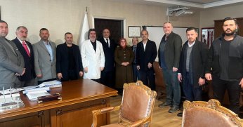 Başhekim Çakır, MHP’li Kazan ve yönetimini ağırladı