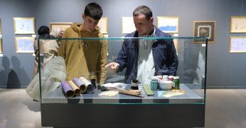 Sanatı gönüllere nakşetti!