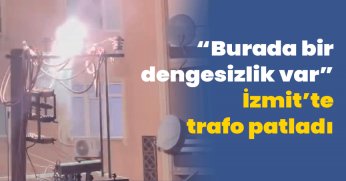 Trafo patladı: Saniye saniye kaydedildi