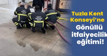 gönüllü itfaiyecilik eğitimi!