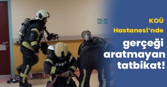 Gerçeği aratmayan tatbikat!