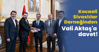 Vali Aktaş'a davet!