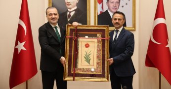 Talus, yeni yönetimle  Vali Aktaş’a gitti