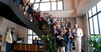 Minik Kitapkurtları Kitaphane’yi Sevdi  