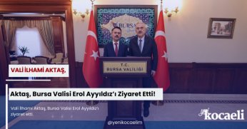 Bursa Valisi Erol Ayyıldız'ı Ziyaret Etti