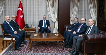 Vali İlhami Aktaş'ı Ziyaret Etti