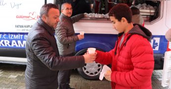 Cemaat ile buluştu!