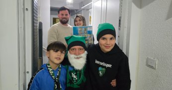 Kocaelispor'dan görülmemiş yeni yıl kutlaması