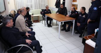 Başkan Gökçe’den yeni yıl ziyaretleri