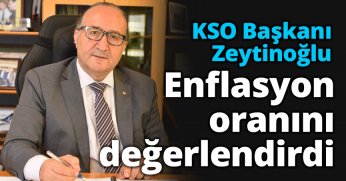 Enflasyon oranını değerlendirdi