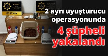4 şüpheli yakalandı
