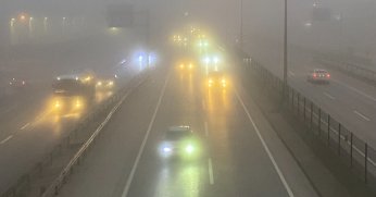 Kocaeli'de sis: Göz gözü görmedi