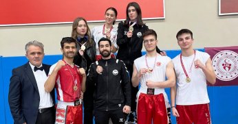 Kick Boksta Körfezli sporcuların büyük başarısı