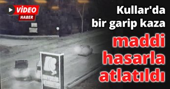 maddi hasarla atlatıldı