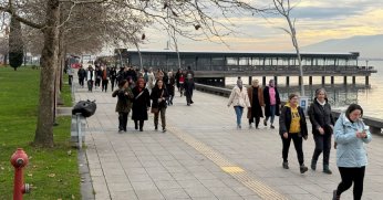 İzmitliler, yılın ilk ‘Sağlıklı Yaşam Yürüyüşü’nde nefes aldı