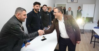 Çenesuyu çalışanlarının sertifikaları Başkan Gökçe’den