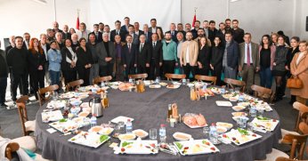 Vali İlhami Aktaş, Basın mensuplarını ağırladı