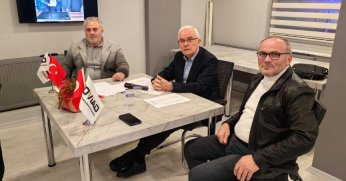 Dernek merkezinde gercekleştirdi