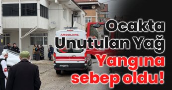 Yangına sebep oldu!