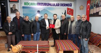 Erzurumlular ve Artvinliler Derneklerine Ziyaret