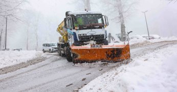 Güçlü filo karla mücadeleye hazır