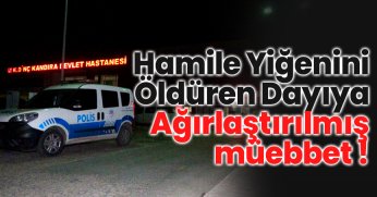 Ağırlaştırılmış müebbet cezası!