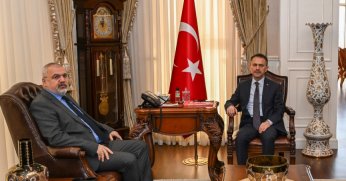 Vali  Aktaş’ı Ziyaret Etti