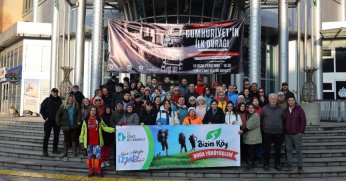 Bizim Köy Doğa Yürüyüşü, Üçgaziler’in eşsiz doğasında devam etti