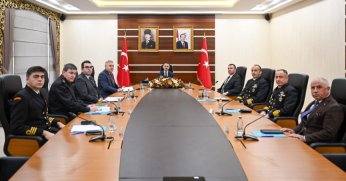 Haftalık Asayiş Toplantısı Vali Aktaş başkanlığında yapıldı