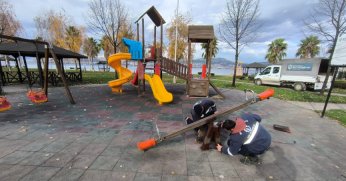 Büyükşehir’den oyun gruplarına periyodik bakım