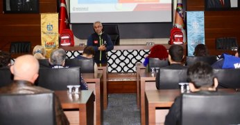 Körfez Belediyesi personeline afet eğitimi