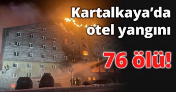 Bolu'da Kartalkaya Kayak Merkezi'nde otel yangını! 76 ölü!