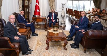 TSK Güçlendirme Vakfı Genel Müdürü Bilal Topçu’dan, Vali Aktaş'a Ziyaret