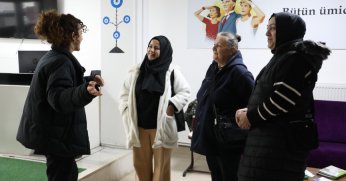 Ailelerin yükünü hafifleten Kısa Mola Merkezi’nde eğitimler başladı