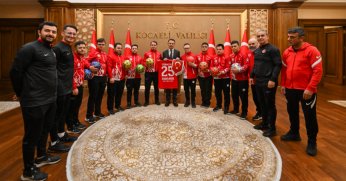 Down Futsal Milli Takımını Ağırladı