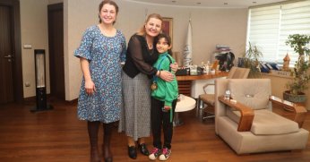 Kocaeli’nin gururu İkra Su Gürbüz, Hürriyet’i ziyaret etti